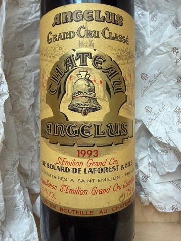 1993 Chateau Angelus - Saint-Émilion Grand Cru Classé -, Verzamelen, Nieuw