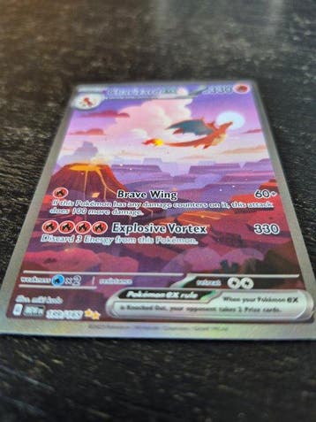 Pokémon - 1 Card - Charizard 199/165 Full art, Secret rare -