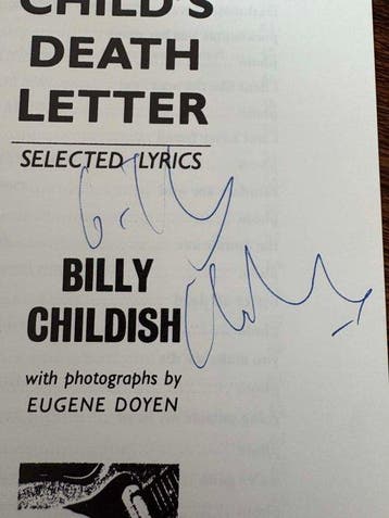 Billy Childish - 7 books (signed & limited edition) +