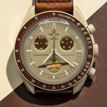Omega x Swatch - MoonSwatch - Mission to Saturn - Sans prix, Nieuw