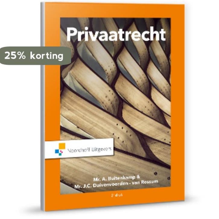 Privaatrecht 9789001886356 J.C. Duivenvoorden- van Rossum, Boeken, Wetenschap, Gelezen, Verzenden
