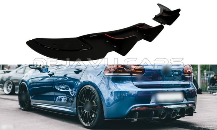Aggressive Diffuser voor Volkswagen Golf 6 R20, Auto diversen, Tuning en Styling, Ophalen of Verzenden
