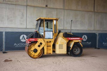 Veiling: Wals Dynapac CC222C Diesel 53kW 1999, Ophalen