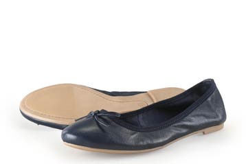 Scapa Ballerinas in maat 38 Blauw, Scapa, Ballerina's, Zo goed als nieuw, Verzenden
