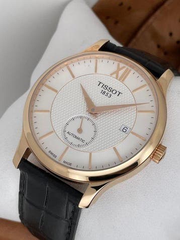 Tissot - Tradition Automatic - T0634283603800 - Homme -, Handtassen en Accessoires, Horloges | Heren, Nieuw