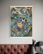 ANDSAL MCMXCI - Blastoise - Special Pokémon Ukiyo-e Limited