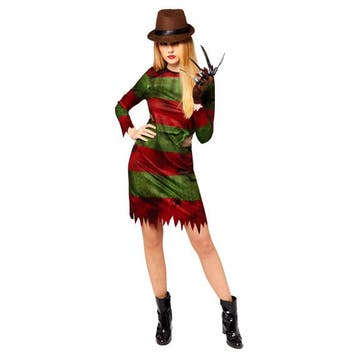 Volwassenen Kostuum Freddy Kruger Dames, Verzenden