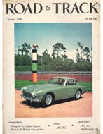 1956 ROAD AND TRACK MAGAZINE OKTOBER ENGELS, Ophalen of Verzenden, Nieuw