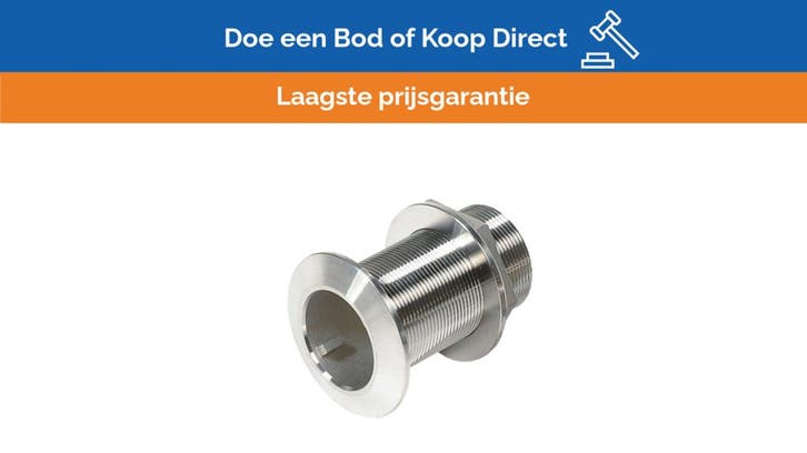 Bieden: Vetus Stainless Steel Thru Hull Fitting 2 Inch AISI, Sports nautiques & Bateaux, Accessoires navigation, Enlèvement ou Envoi