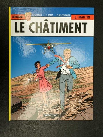 Lefranc T21 - Le Châtiment + dédicace - C - 1 Album - Eerste, Nieuw