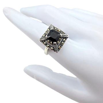 Zilver - Ring - Art Deco circa jaren ’40, Antiek en Kunst