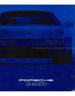 1979 PORSCHE 928 BROCHURE ENGELS, Ophalen of Verzenden