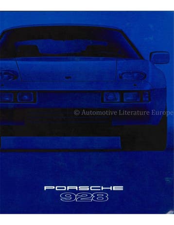 1979 PORSCHE 928 BROCHURE ENGELS, Ophalen of Verzenden
