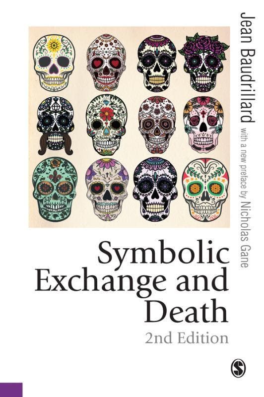 Symbolic Exchange And Death |  | Nieuw, Livres, Livres Autre, Envoi