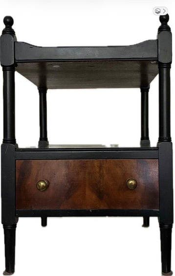 Reprodux Bevan Funnell - Bijzettafel - Hout, Messing -