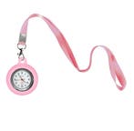 Fako - Verpleegstershorloge Met Keycord - Ketting - 90cm -, Verzenden, Nieuw