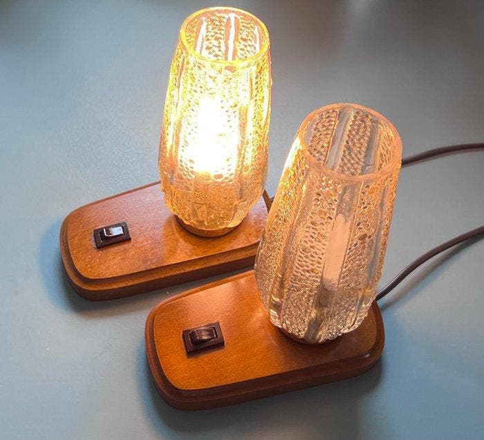 Paul Neuhaus im Stil von Rolf Krüger - Lampe de table de, Antiek en Kunst, Antiek | Verlichting