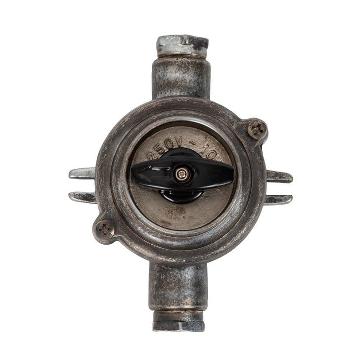 Jaren 30 Schakelmateriaal Jaren 30 Schakelaar II Tin, Doe-het-zelf en Bouw, Elektriciteit en Kabels, Schakelaar, Nieuw, Verzenden