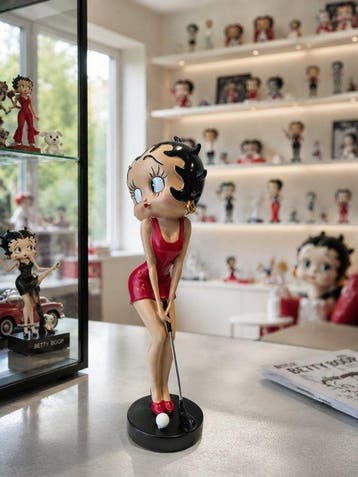 Figuur - ***BETTY BOOP on RETRO VESTA***– Pop-Art