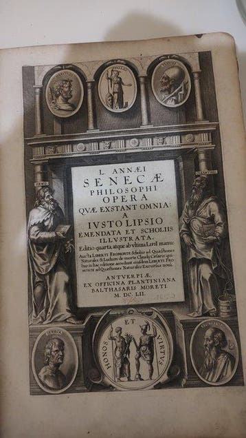 Lucio Anneo Séneca - L. Annaei Senecae Opera - 1652, Antiek en Kunst