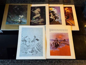 Frank Frazetta Volume 1 -2 - 3 and 4 + 2 other The Rare, Livres, BD | Comics