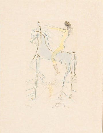 Salvador Dali (1904-1989) - The Beloved is as Fair as a