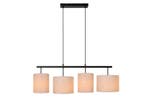 Hanglamp Lucide MAYA -  - 4xE27 - Beige, Verzenden, Nieuw