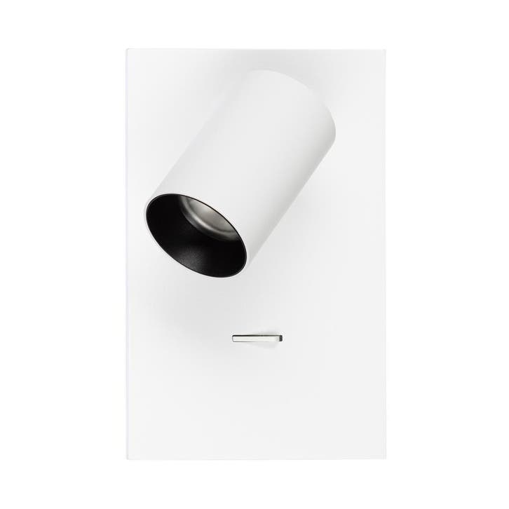 Spots opbouw Bedlamp Mila wit inclusief USB poorten, Huis en Inrichting, Lampen | Overige, Modern, Nieuw, Verzenden