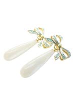 Zonder minimumprijs - Oorbellen - 9 kt. Zilver, Geel goud