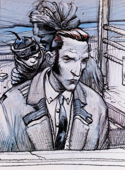 Enki Bilal - Christian Desbois Editions - LENFANT AU CHEVEU, Antiquités & Art, Art | Dessins & Photographie