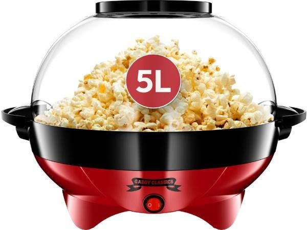 Veiling - Gadgy Popcorn Machine Rond met Anti-aanbaklaag 5 l, Maison & Meubles, Cuisine | Ustensiles de cuisine