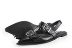 Sacha Slingbacks in maat 38 Zwart, Kleding | Dames, Schoenen, Verzenden, Zwart, Zo goed als nieuw, Sacha