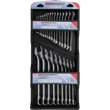 Steekringsleutelset INCH maten 25dlg (Handgereedschap), Verzenden