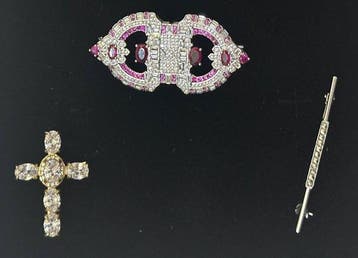 Themacollectie - Antieke exclusieve collectie van 5 broches