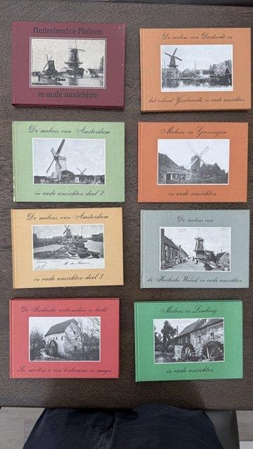 Nederland - Watermolen, Windmolen - Ansichtkaart album (13)