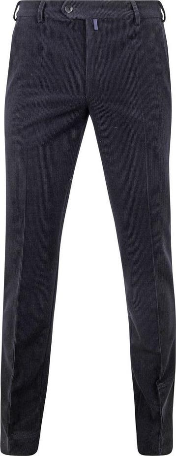 Meyer Chino Roma Wol Corduroy Navy maat 25 Heren, Verzenden, Nieuw, Blauw, Meyer
