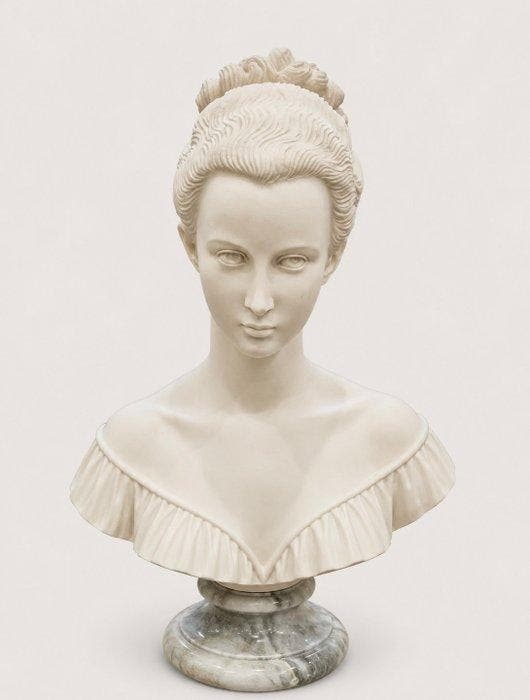 ARNALDO GIANNELLI - A. Gismondi - Buste, Neoclassical, Antiek en Kunst, Curiosa en Brocante