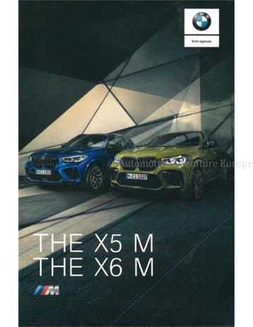 2019 BMW X5 M | X6 M BROCHURE NEDERLANDS, Boeken, Nieuw