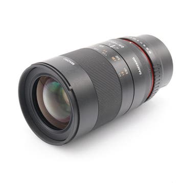 Samyang 100mm F/2.8 ED UMC Macro Fuji X | Occasion, Ophalen of Verzenden, Nieuw