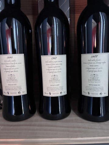 1967 Maison Destavel, Rivesaltes Ambré, 1990 Rivesaltes