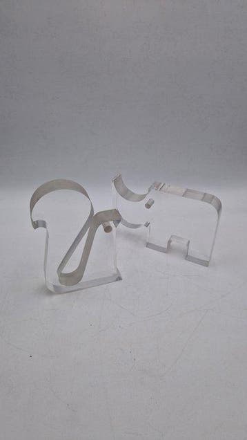 Guzzini - Sculpture, Animali - 20 cm - acrylique