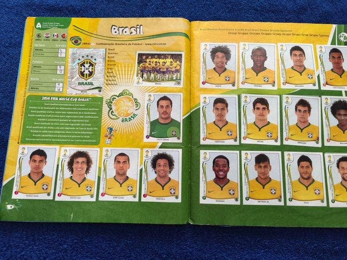Panini WC Brazil 2014 Inclut le bon de commande original,, Collections, Autocollants
