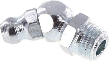 Graisseur Angulé À 45° Acier M8x1 DIN 71412 [5 Pièces], Bricolage & Construction, Verzenden