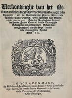 Anon - Verkondinghe van het Bestand + Tractaat van het