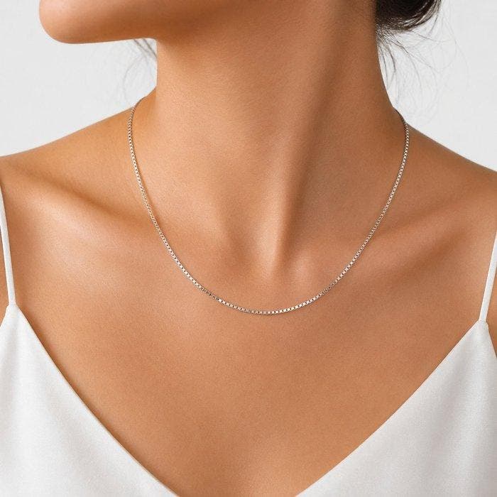 Zonder minimumprijs - UnoAErre - Halsketting - 18 karaat, Bijoux, Sacs & Beauté, Colliers