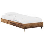 vidaXL Bedframe Oud hout 80 x 200 cm Bewerkt hout, Verzenden