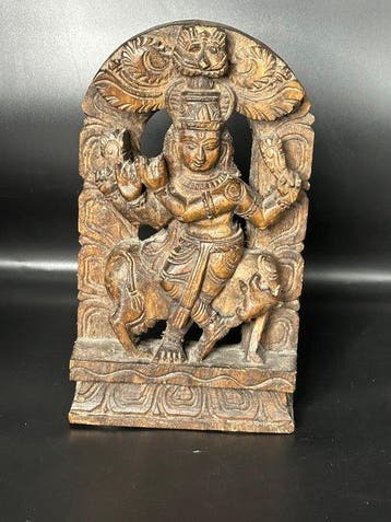hindoeïstische of boeddhistische godheid Krishna of Vishnu -