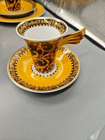 Rosenthal, Versace - Paul Wunderlich - Koffieservies (9) -