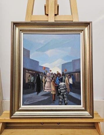 Varela (XX) - Carnival Street Scene
