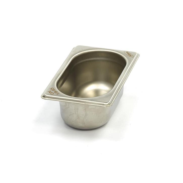 Récipient gastronorm - 1/9 GN - profondeur 6,5 cm - acier, Articles professionnels, Horeca | Équipement de cuisine, Transport et Stockage